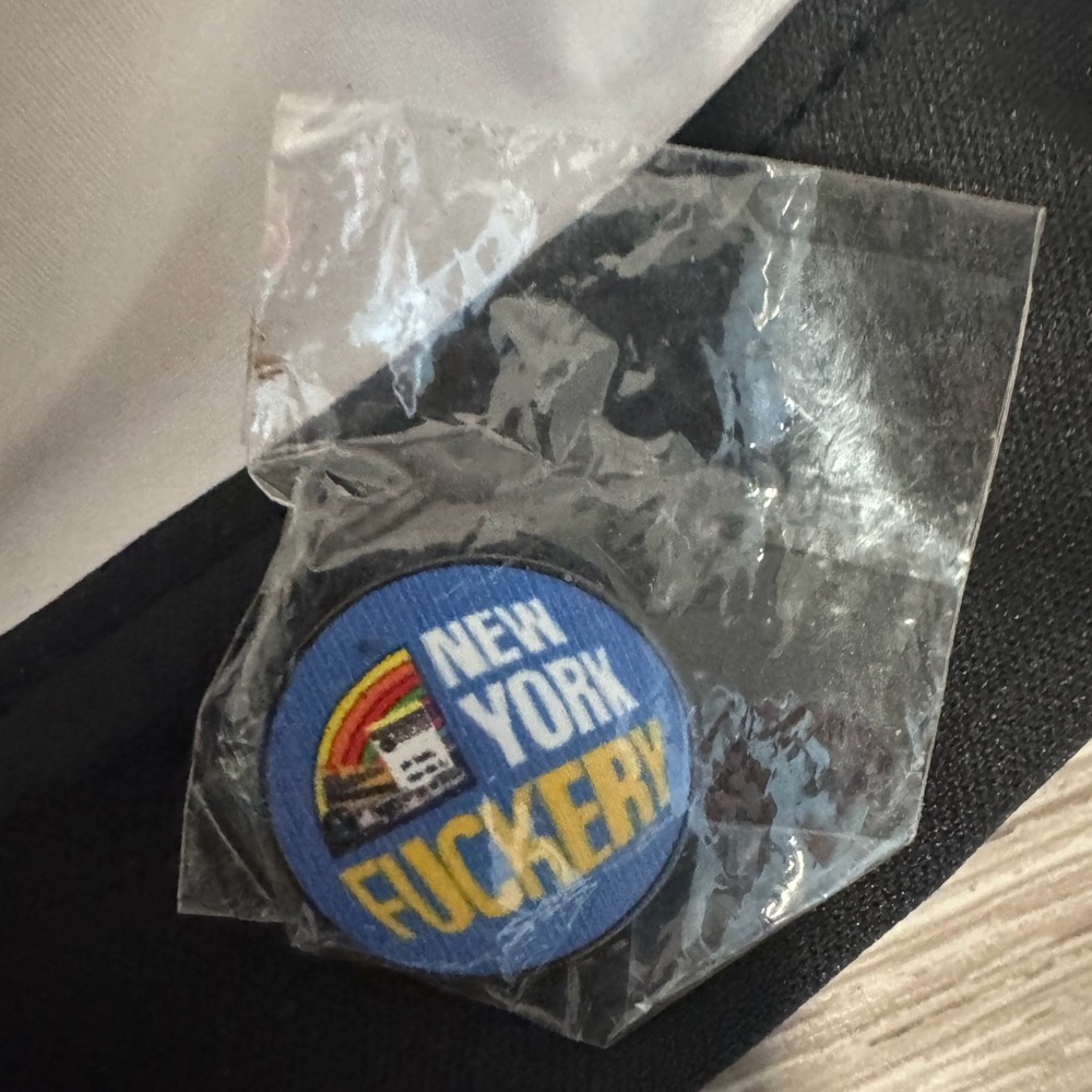New York Fuckery Pin